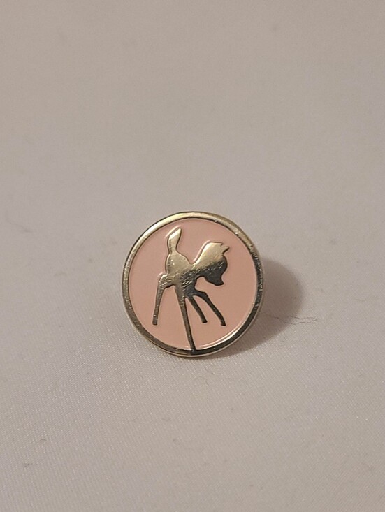Jewelry - Pink Deer Looks Like Bambi Pin Not Official Disney